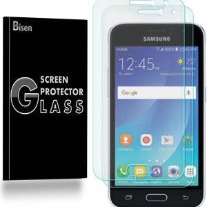 Protector de pantalla de vidrio templado para Samsung Galaxy J1 (2016)  Amp 2  Express 3  Luna 3 unidades BISEN Protector de pantalla de vidrio templado para Samsung Galaxy J1 (2016)  Amp 2  Express 3  Luna 3 unidades BISEN