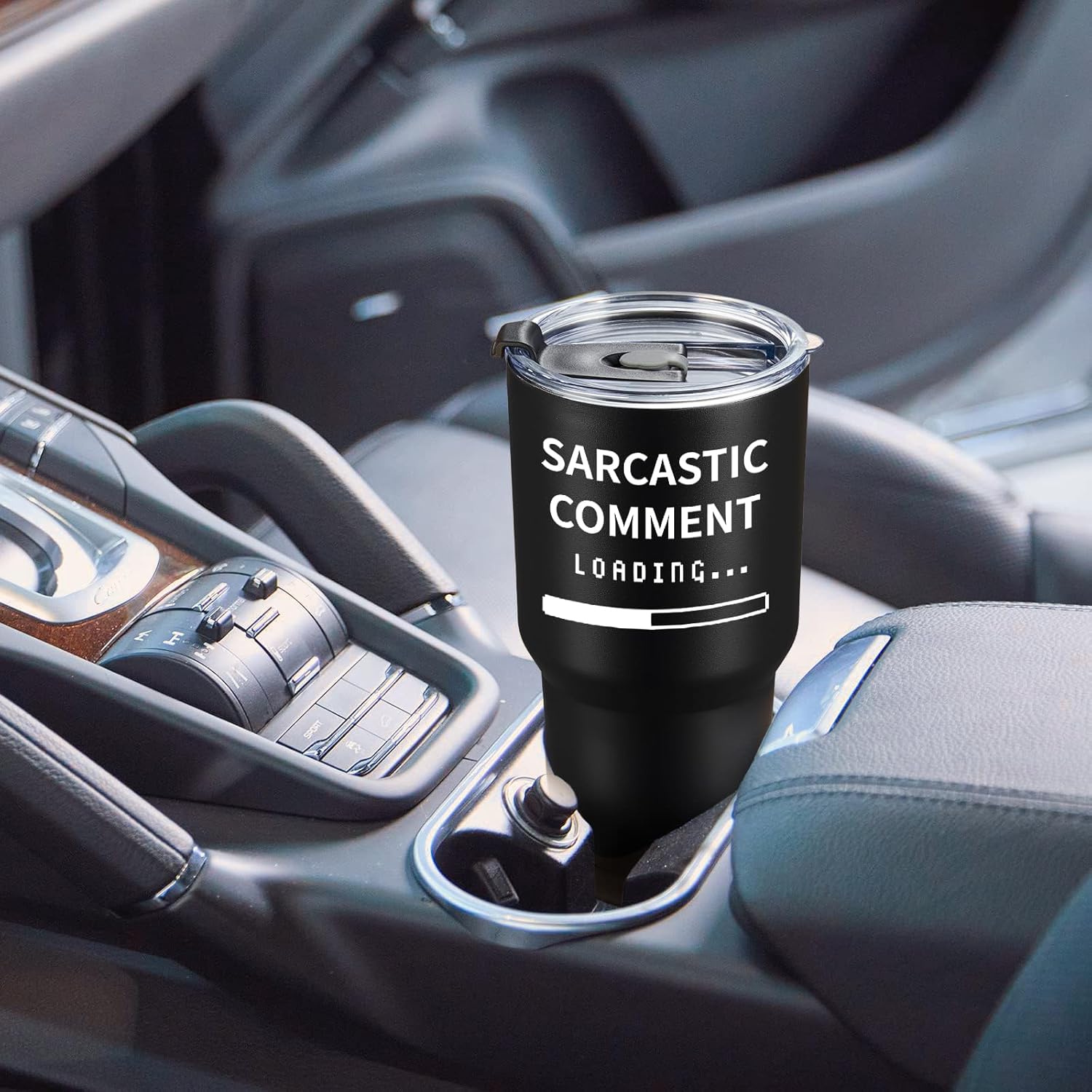JEAREY Sarcastic Comment – Idea divertida para amigos, compañeros de trabajo, papá, padre, hombres, compañeros de clase, vaso de viaje aislado de