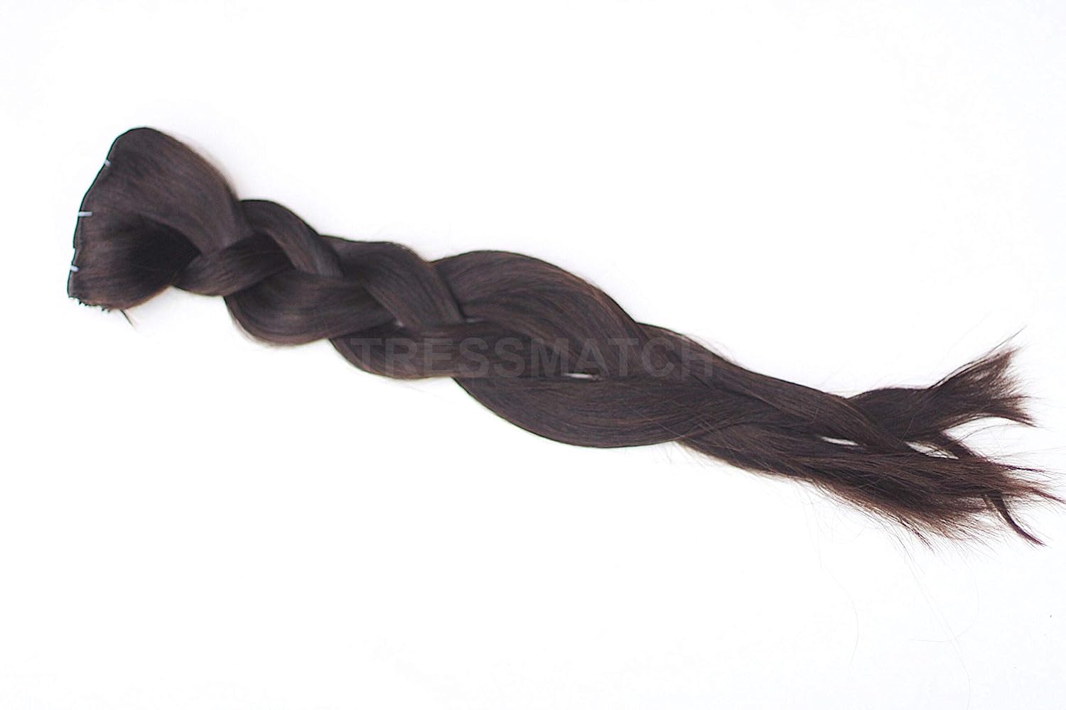 Extensiones de cabello humano Remy (Remi) de 20 a 22 pulgadas, color marrón oscuro (color #2), juego de lujo de cabeza completa de 10 piezas gruesas