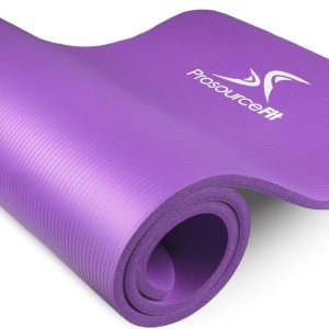 ProsourceFit Alfombrilla extra gruesa de yoga y pilates de  pulgada (0.512 in) o 1 pulgada (0.984 in), tapete de ejercicio de alta densidad de 71 ProsourceFit Alfombrilla extra gruesa de yoga y pilates de  pulgada (0.512 in) o 1 pulgada (0.984 in), tapete de ejercicio de alta densidad de 71