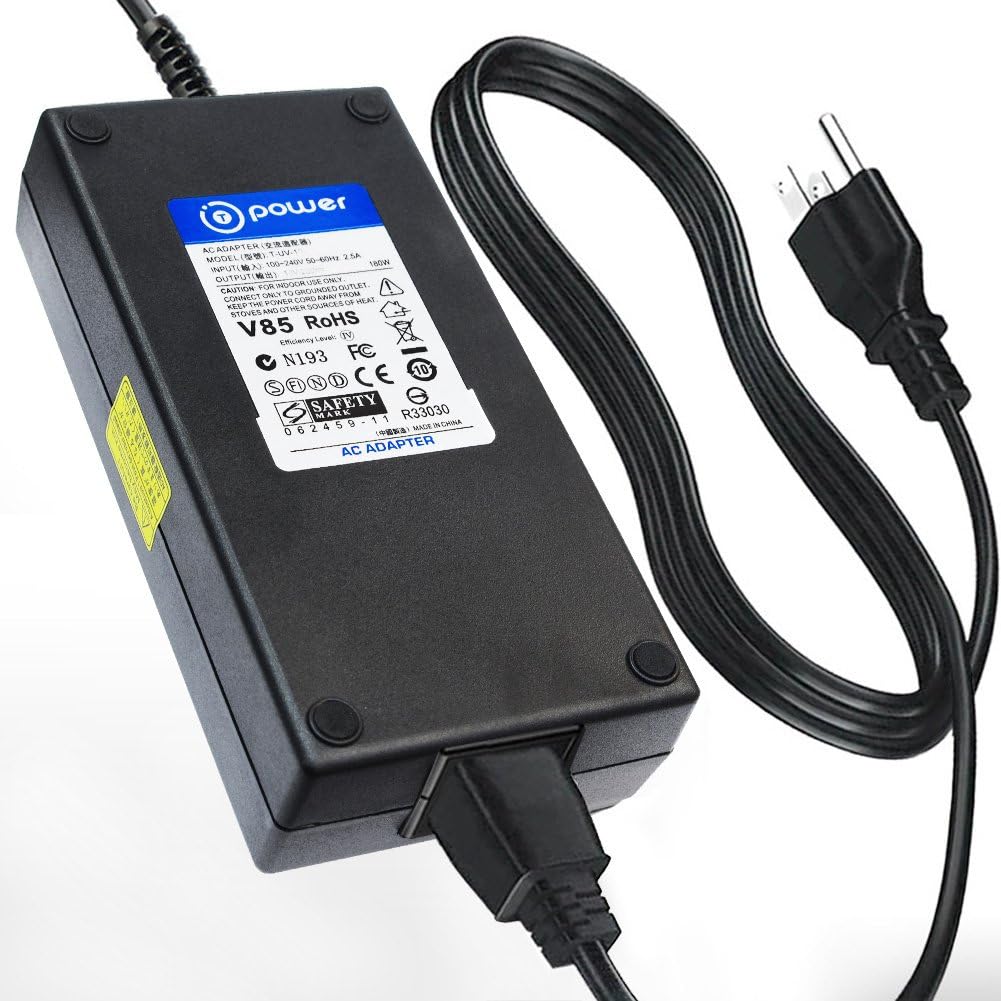 T-Power Cargador para 150W180W LG Electronics 34 “34UC80-B 34UM94 34UM95 UC87C UC88 UM94 UM95 UC97 UC98 Monitor LED IPS QHD WQHD Curvo UltraWide