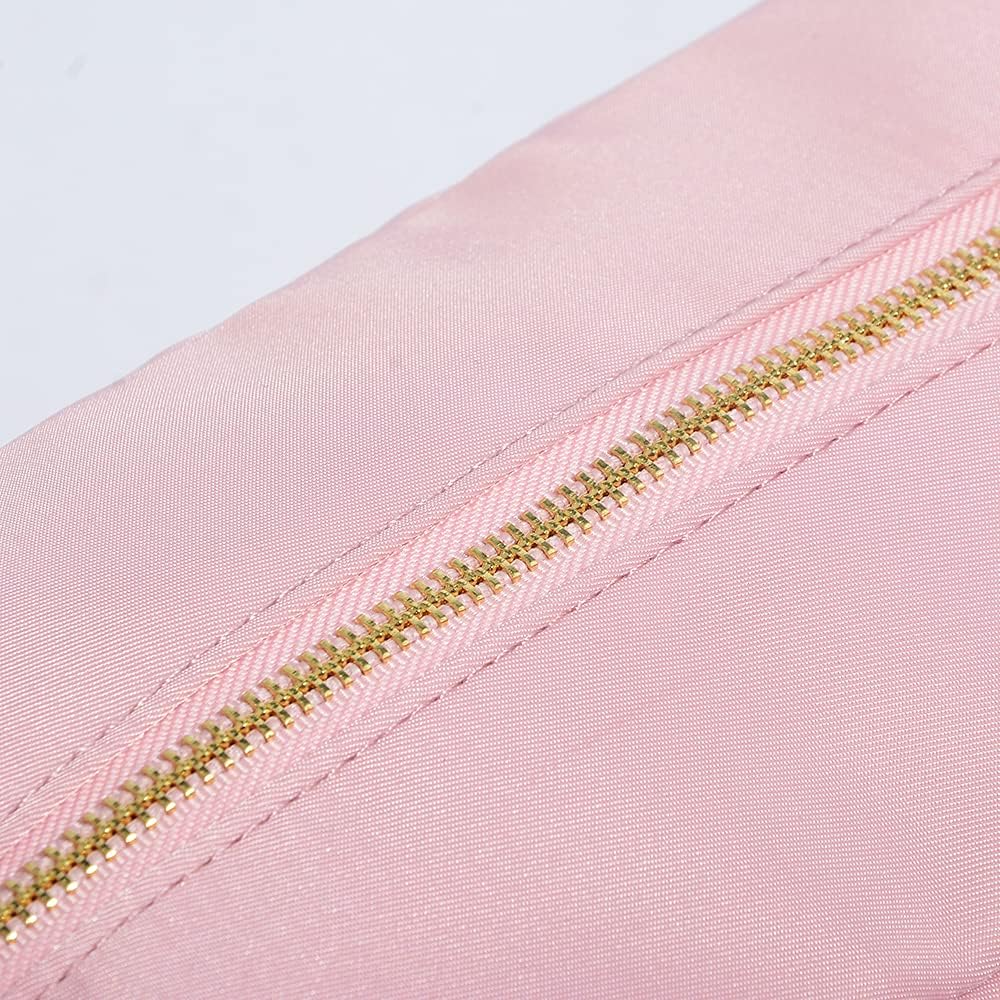 Kaymey Bolsa de cosméticos para maquillaje, bolsa de viaje de nailon, bolsa de cosméticos, rosado, s, Uso diario