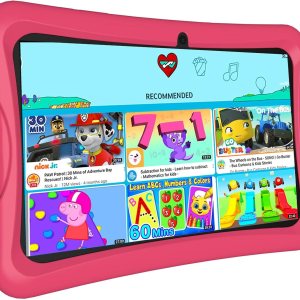 Tableta para niños, tableta de 10.1 pulgadas para niños, Android 13, 4 GB+64 GB, CPU octa-core, pantalla HD de 1280 x 800, WiFi, 8000 mAh, control Tableta para niños, tableta de 10.1 pulgadas para niños, Android 13, 4 GB+64 GB, CPU octa-core, pantalla HD de 1280 x 800, WiFi, 8000 mAh, control