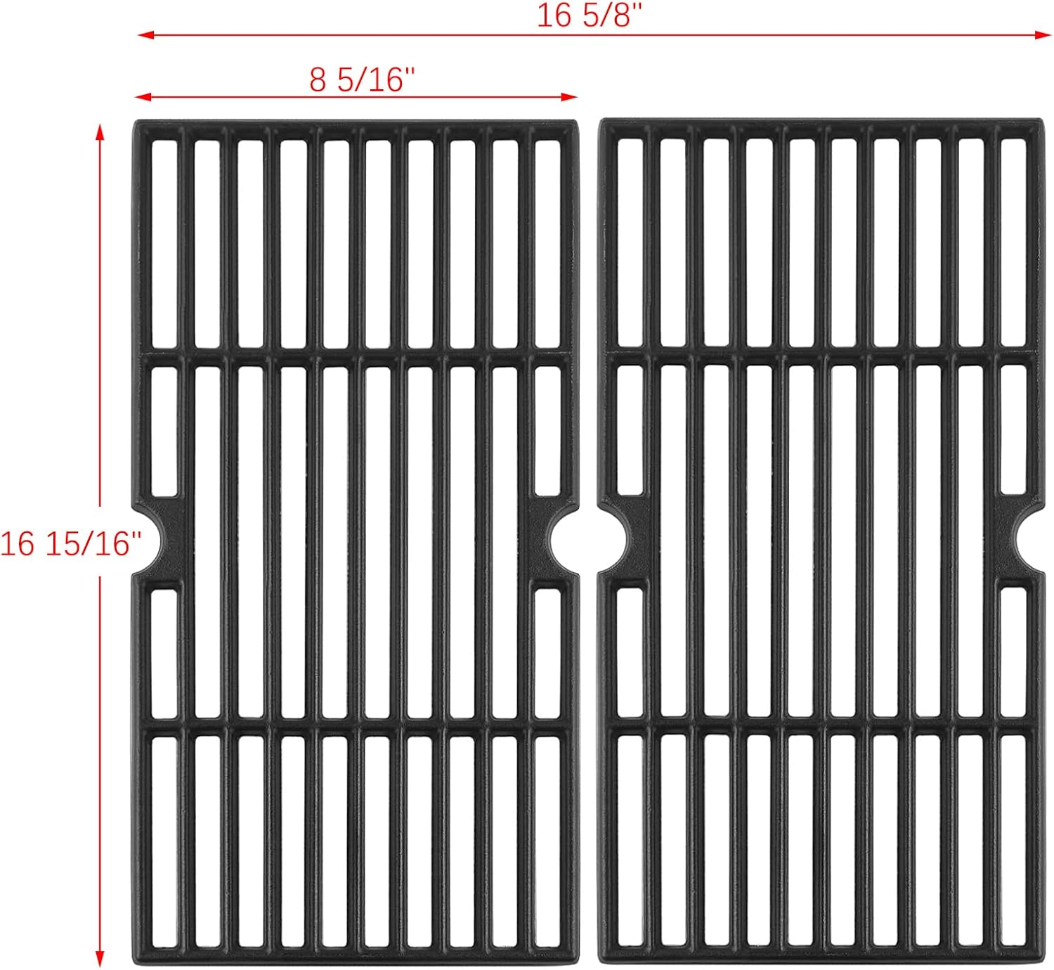 Rejillas de 17 pulgadas G460-0500-W1 463645015 Piezas de repuesto de parrilla para parrilla Charbroil 463633316 G517-0014-W1 463672416 463642116