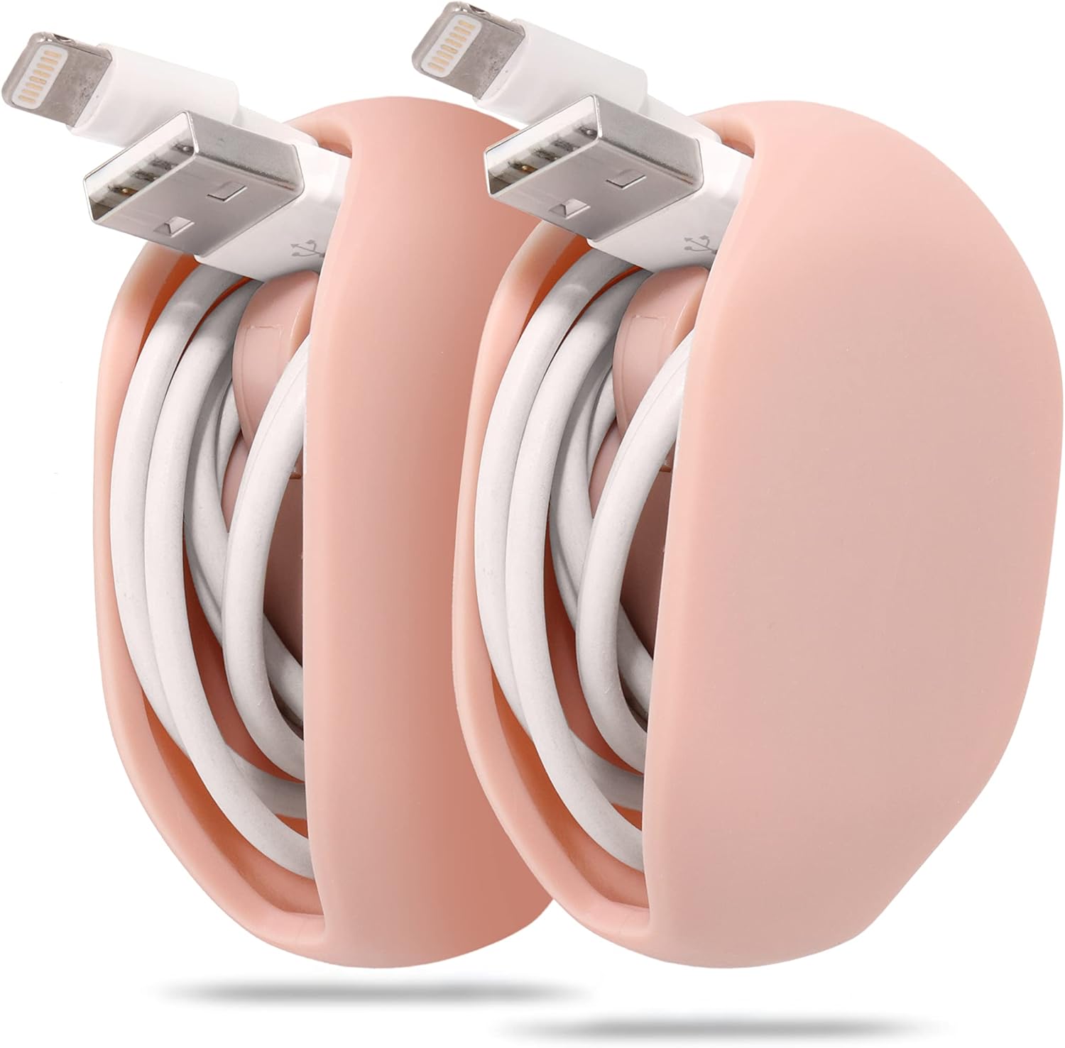 Organizador de auriculares, administrador de cables, maestro de cables automático inteligente, un simple tirón y luego se retirará automáticamente,