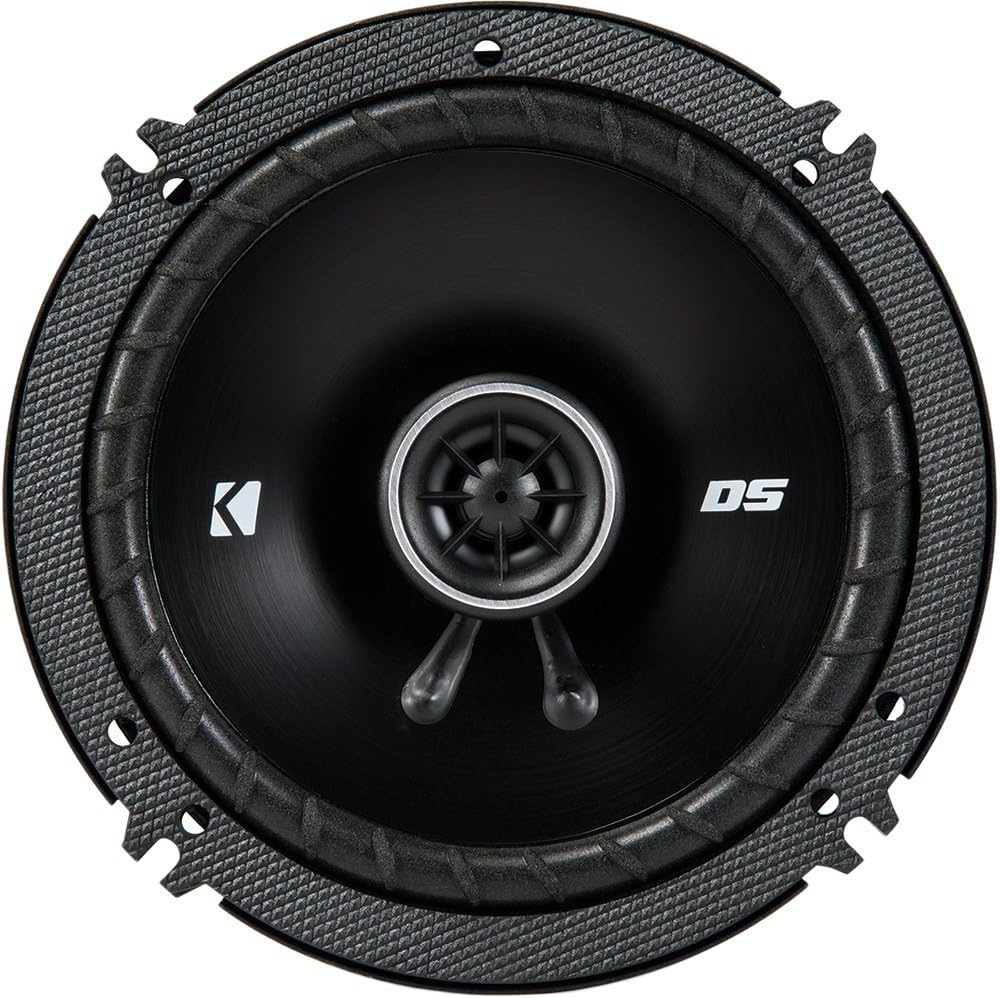 KICKER Altavoces de 6.5 pulgadas para Volkswagen JettaJetta GLI 2003-2015 Kit de actualización – Par de DS Series con adaptadores y arnés, coaxial 6