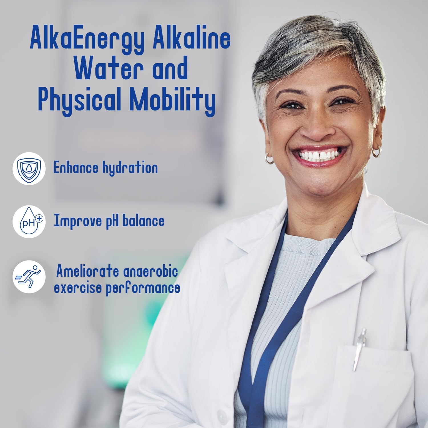 AlkaEnergy Bolsa de filtro de agua alcalina  pH 9.5 +  Eleva el pH del agua potable  Remineralización para agua de ósmosis inversa  Apto para