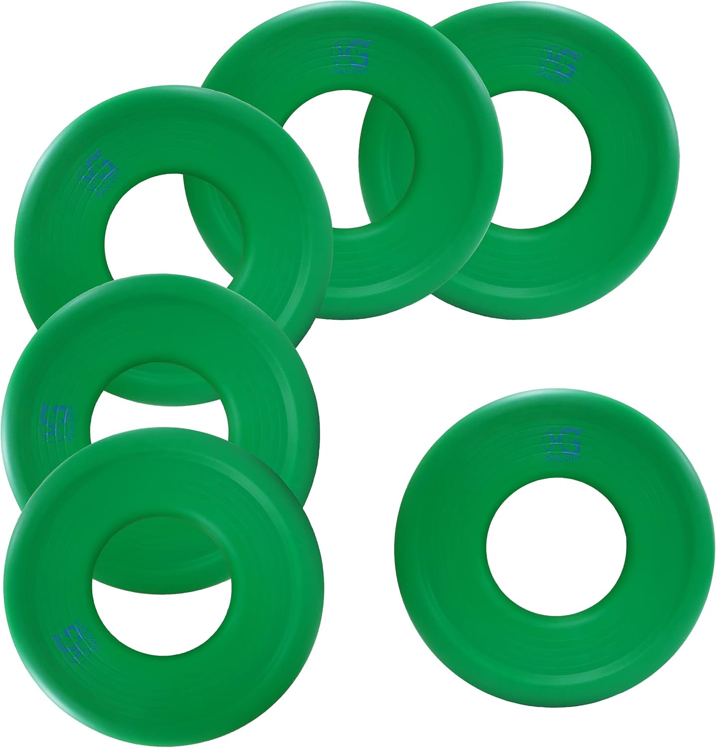 Macro Giant – Discos voladores de espuma suave de 9 pulgadas, colores surtidos, parque infantil, juguete deportivo para niños, juego de lanzamiento