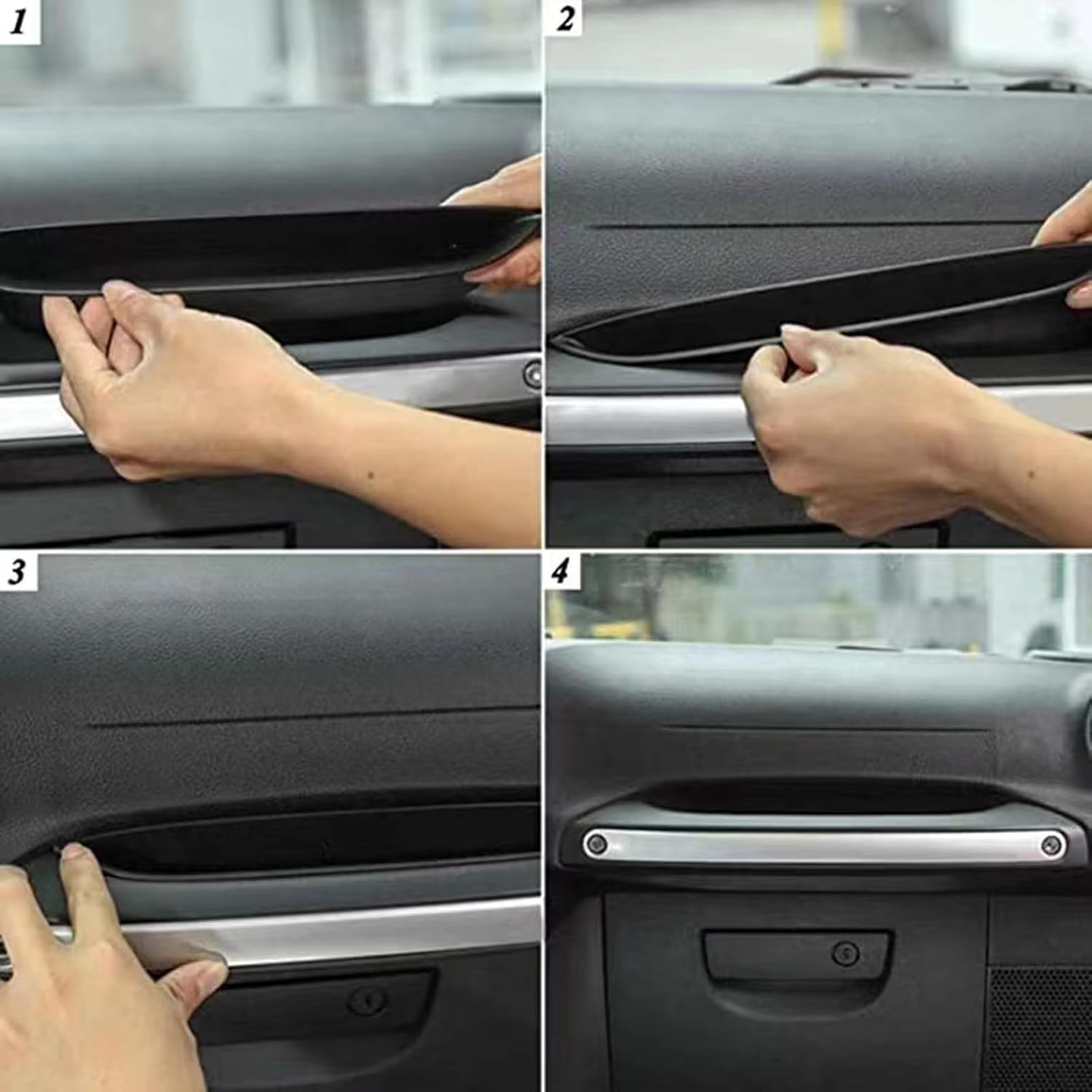 1 caja de almacenamiento con asa, organizador de bandeja de almacenamiento para pasajeros, caja de accesorios compatible con Jeep Wrangler JK JKU