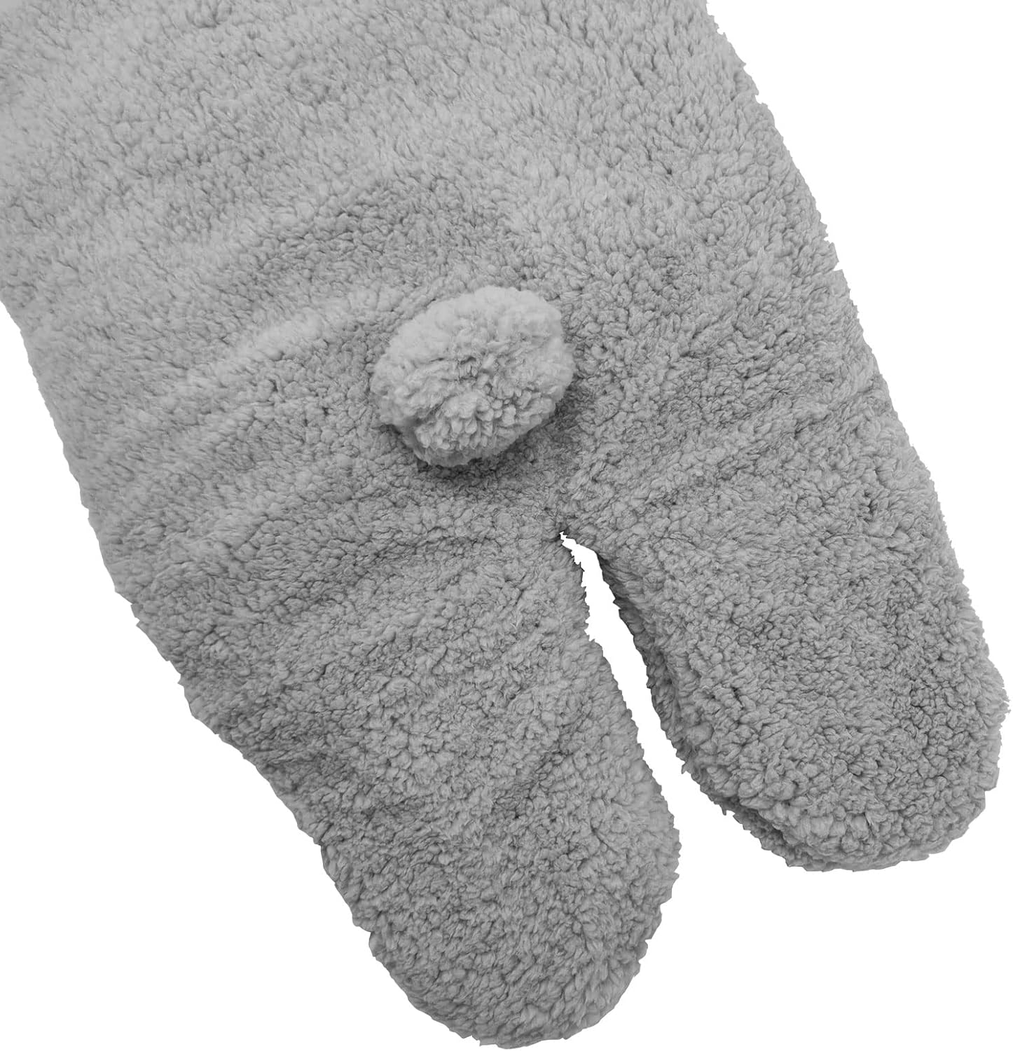 babyhollnemo Manta para envolver al bebé de felpa de algodón para recién nacido (gris, 3M)