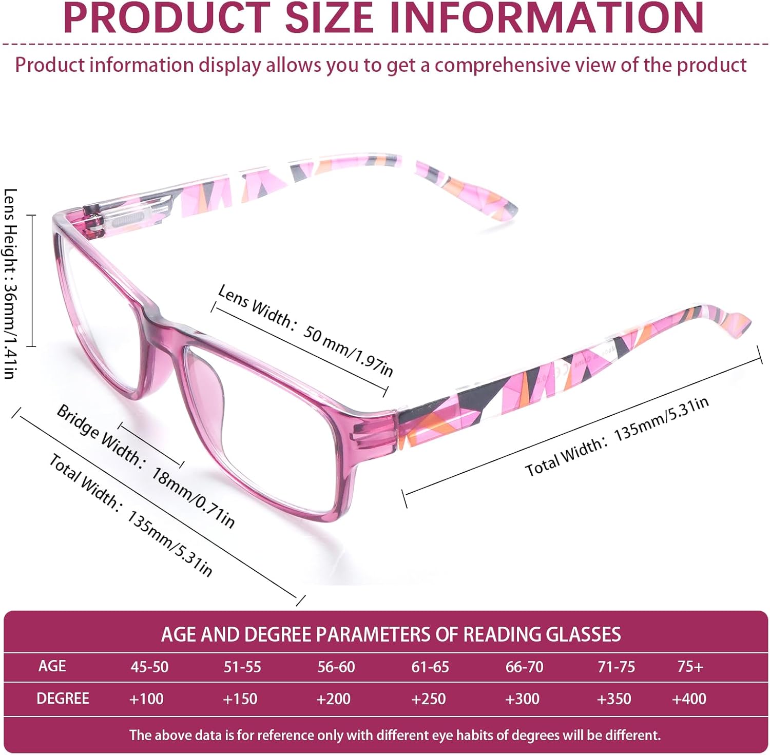 Paquete de 6 elegantes lentes de lectura para mujeres y hombres, bloqueo de luz azul, bisagras cuadradas de resorte, lectores de computadora (6