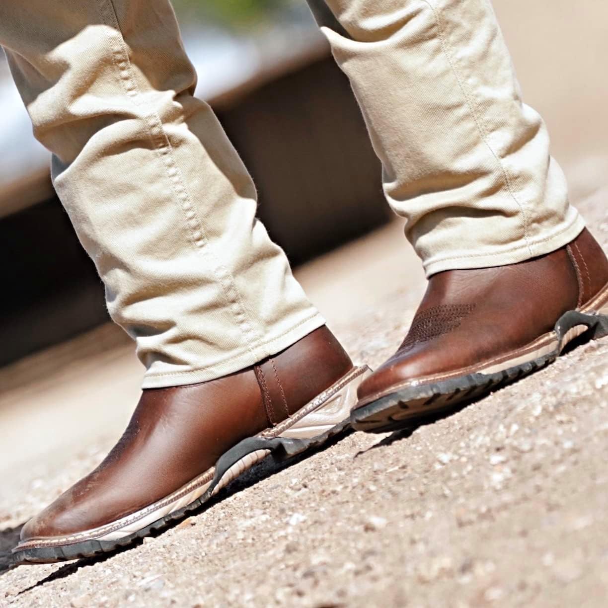 CEBU Botas vaqueras Thunder Western para hombre – Punta cuadrada