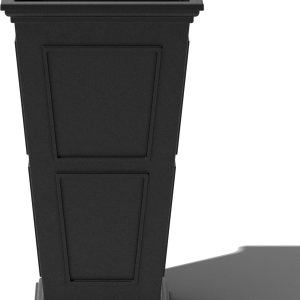 Veradek Fairmont – Maceta alta de plástico para exteriores para porche delantero, resistente a grietas, uso en todo tipo de clima, diseño clásico Veradek Fairmont – Maceta alta de plástico para exteriores para porche delantero, resistente a grietas, uso en todo tipo de clima, diseño clásico
