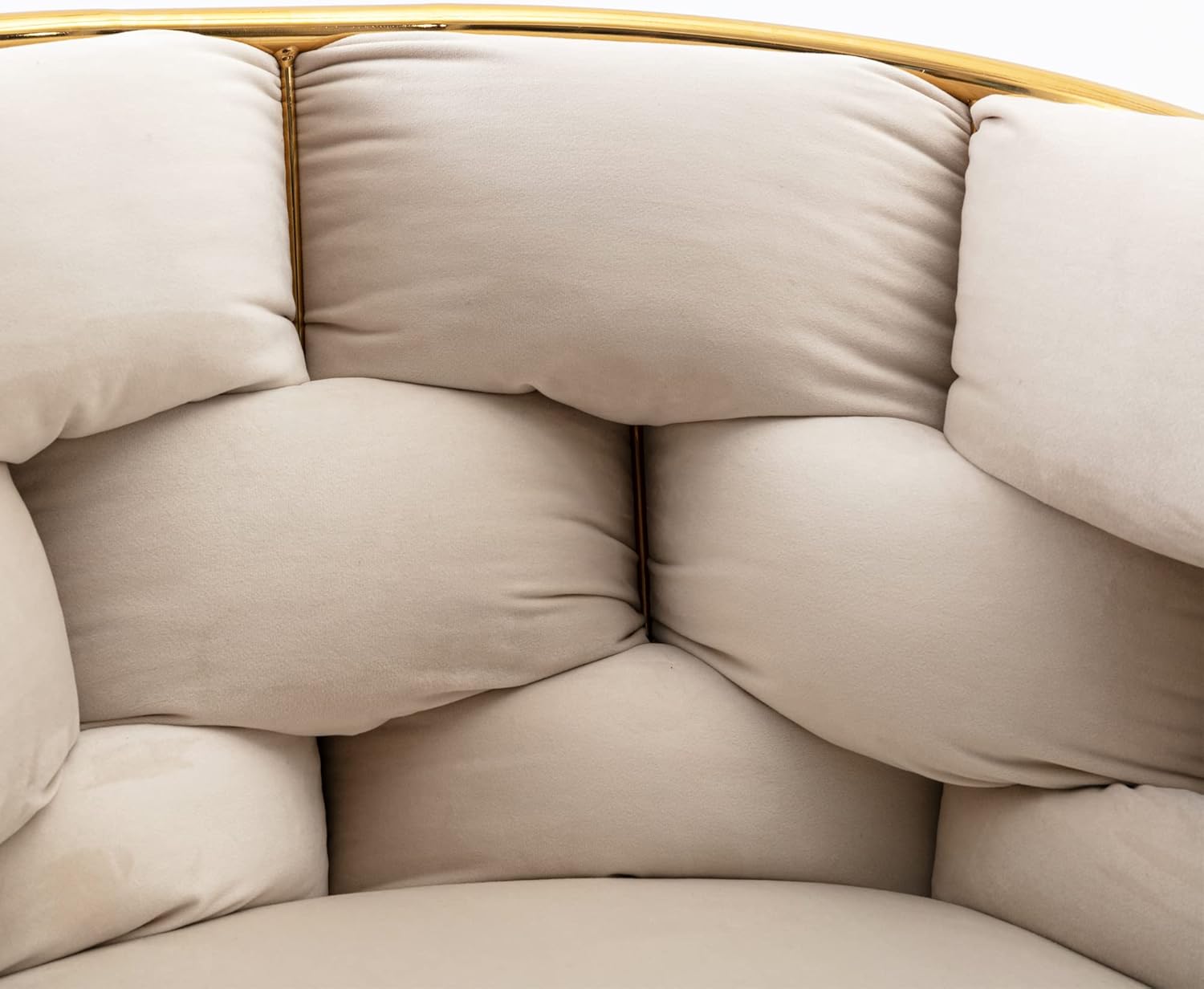 Silla decorativa de lujo hecha a mano con patas doradas, moderno sillón de terciopelo para sala de estar y dormitorio, taburete de tocador, silla de