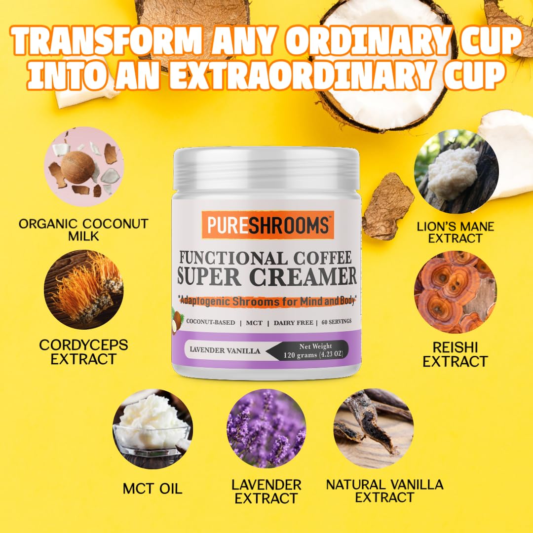 PureShrooms Crema Original (Lavanda Vainilla)