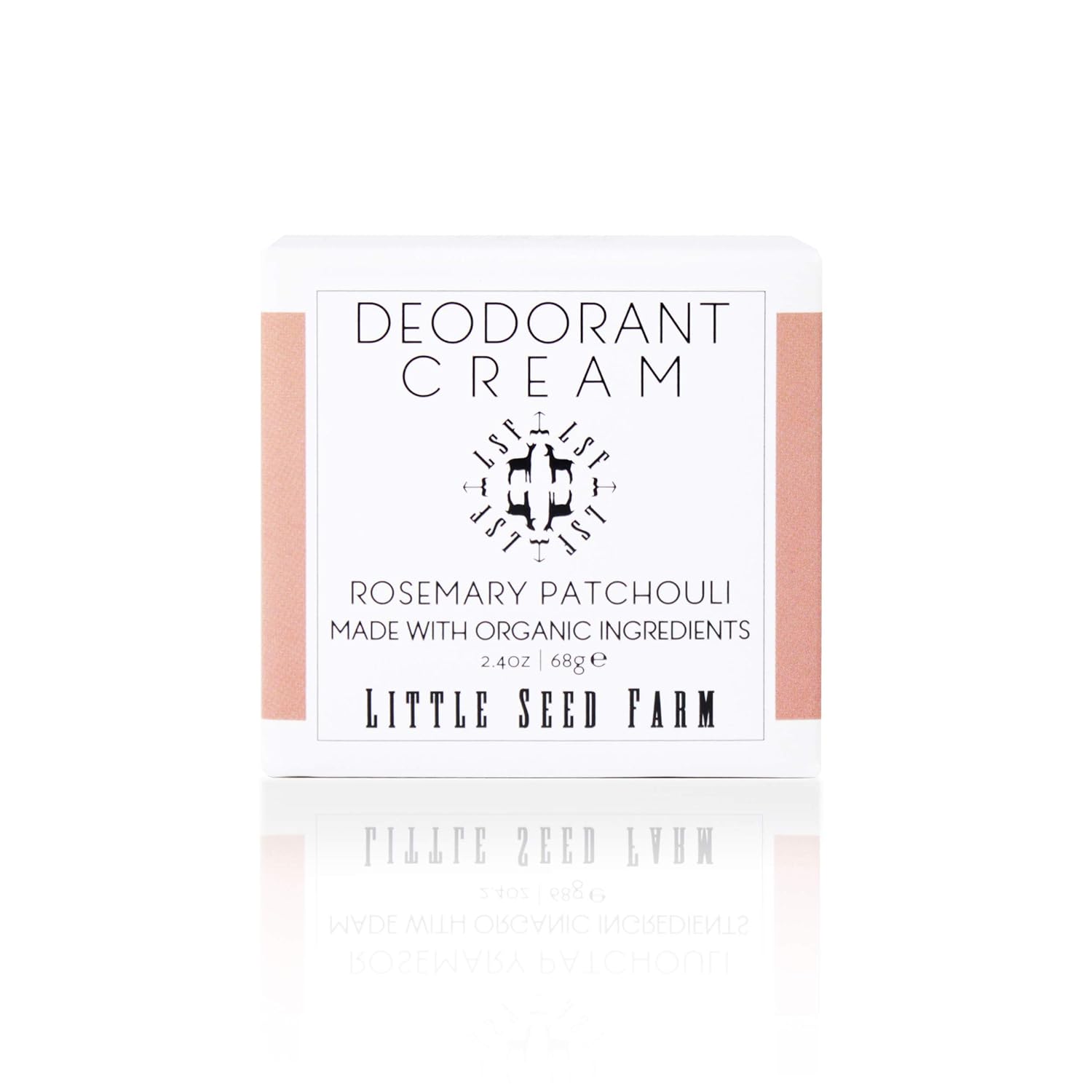 Little Seed Farm – Crema natural desodorante, libre de aluminio, sin bicarbonato, 2.4 onzas
