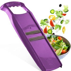 Börner Roko PowerLine Julienne Mandoline  Cortador de tiras para frutas y verduras  Cortador de juliana para tiras finas  Máquina de fideos Börner Roko PowerLine Julienne Mandoline  Cortador de tiras para frutas y verduras  Cortador de juliana para tiras finas  Máquina de fideos