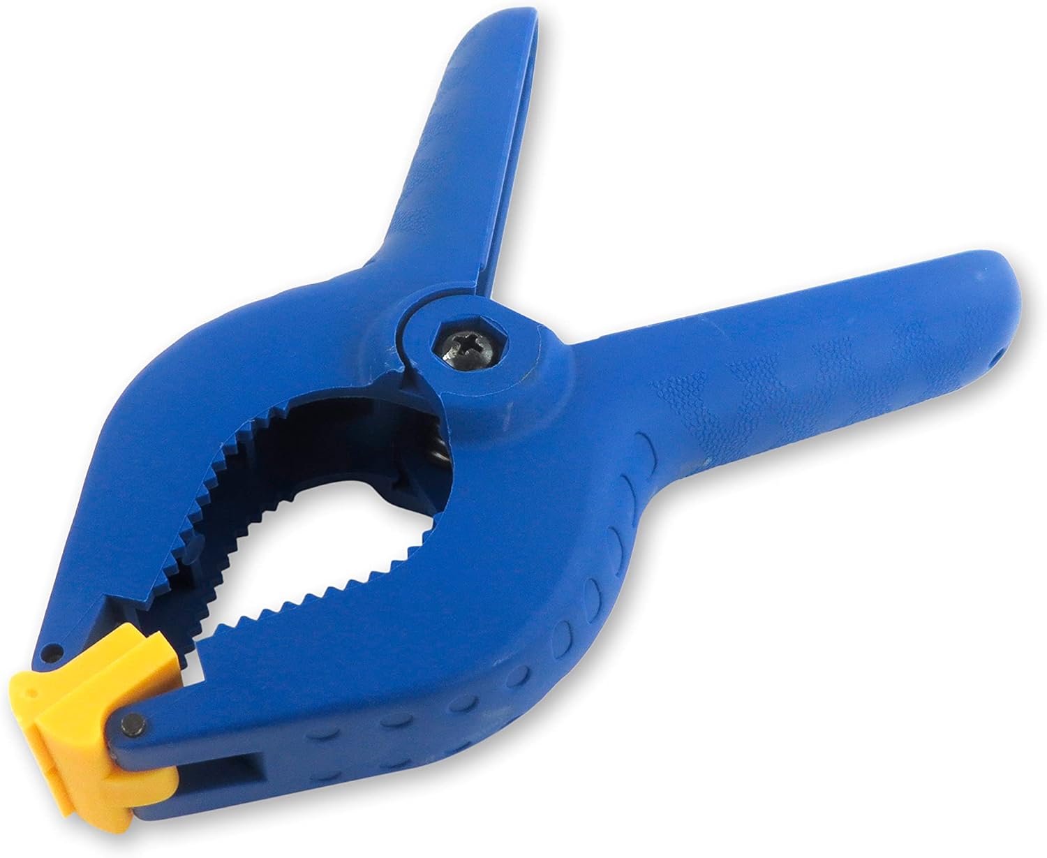 Taytools Juego de 10 abrazaderas de resorte reforzadas de nailon con almohadillas giratorias que no dañan para carpintería, carpintería y