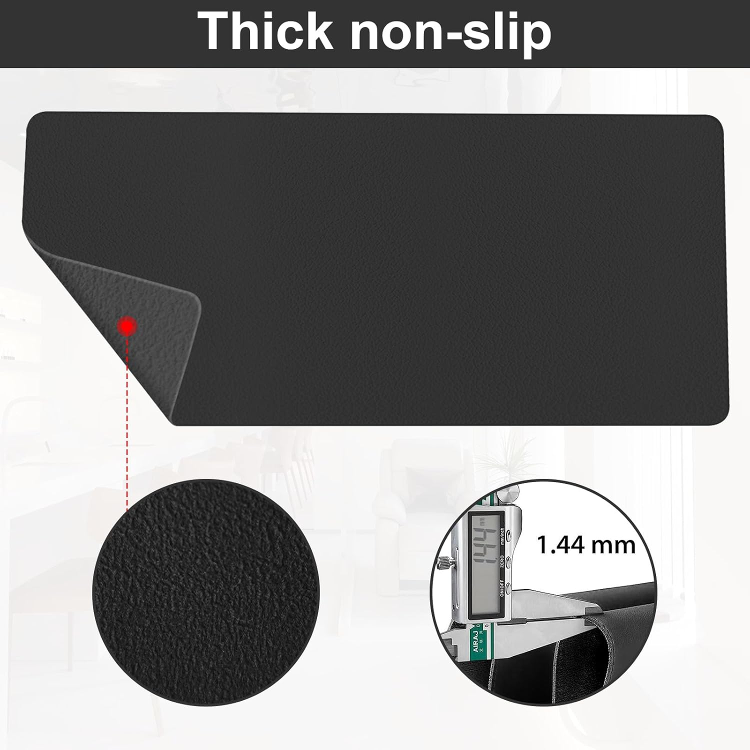 Tapete de mesa de arte de uñas, almohadilla plegable para reposabrazos, tapete de microfibra suave de piel sintética para mesa, almohadilla de