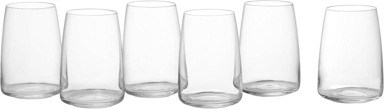 Zwiesel Glas Tritan Sensa Collection, vaso de cóctel, 16.9 onzas, juego de 6