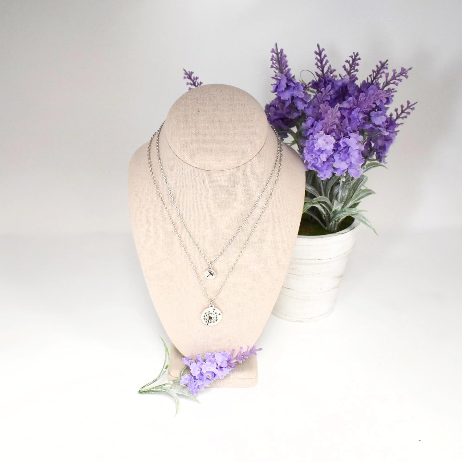 Mother and Three Daughters Necklace Set in Stainless Steel. Mothers Day Gift. Mothers Day. Three Daughters. Mother Daughter Necklace. Mother
