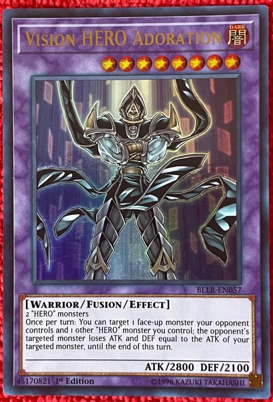 Vision Hero Adoration – BLLR-EN057 – Ultra Rare – Battle of Legends – 1 edición – NMM