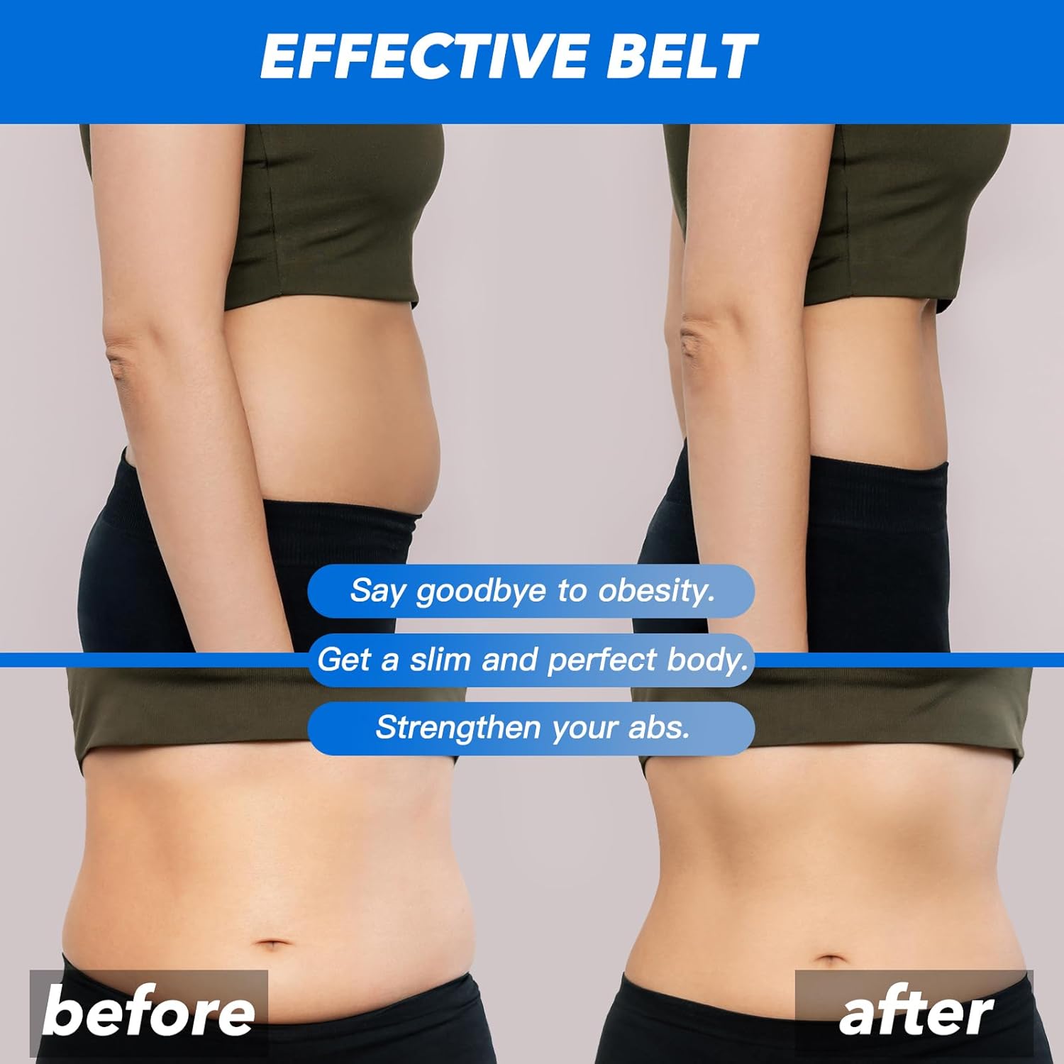 Estimulador ABS, máquina abdominal, estimulador muscular, cinturón de tonificación abdominal, estimulador de abdominales portátil, equipo de