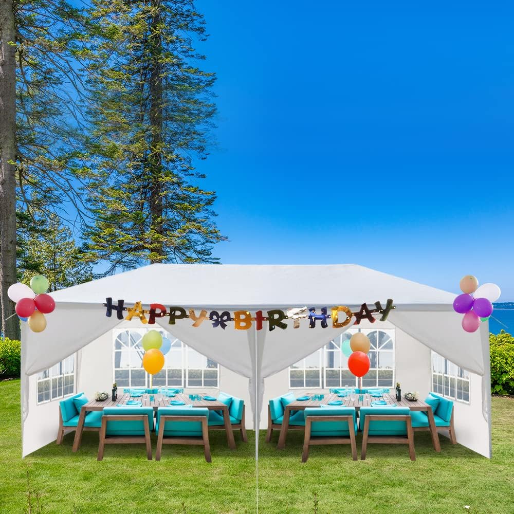 Carpa para exteriores, carpa de fiesta de boda, refugio de campamento, refugio instantáneo comercial, tienda de campaña impermeable con paredes