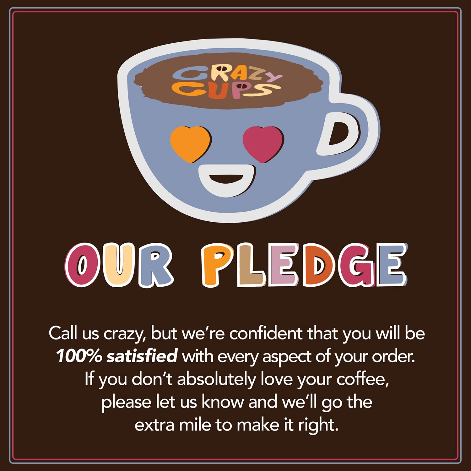 Crazy Cups Cápsulas de café saborizadas, vainilla caramelo, porción única para máquinas Keurig K Cup, tostado medio en cápsulas reciclables, 22