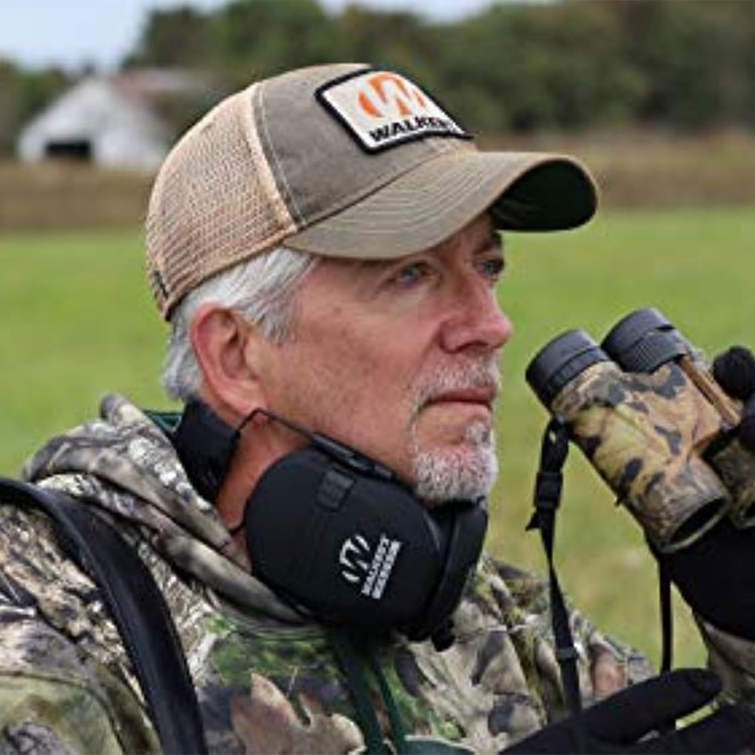 Walker’s Razor Slim Shooter Electronic Hunting Orejeras de protección auditiva plegables