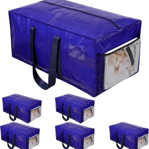 OVETLIM Bolsas de mudanza resistentes extra grandes, bolsas de almacenamiento para ahorrar espacio, cajas de mudanza para alternativas, bolsas de OVETLIM Bolsas de mudanza resistentes extra grandes, bolsas de almacenamiento para ahorrar espacio, cajas de mudanza para alternativas, bolsas de