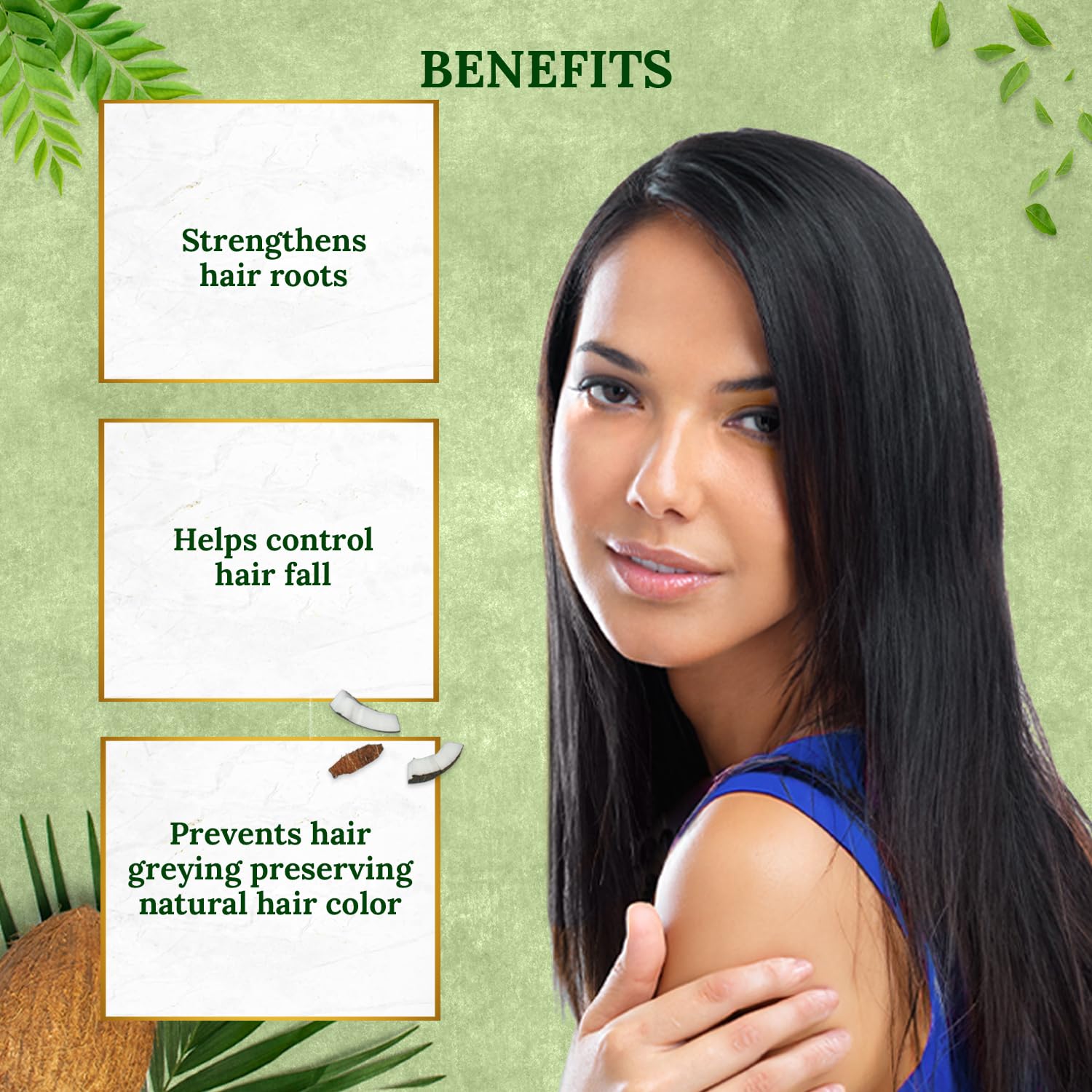 Parachute Advansed Aceite para el cabello con hojas de curry con aceite de coco natural y vitamina E, reduce la caída del cabello y retrasa el