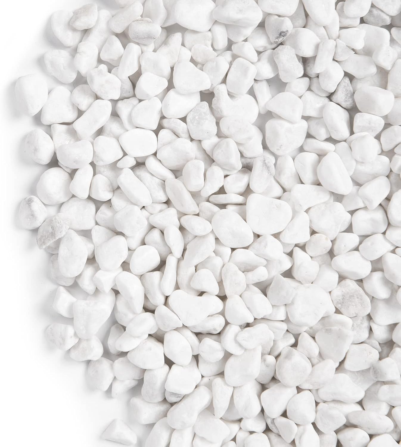 GASPRO Grava de 10 libras para plantas, guijarros blancos de 15 pulgadas para terrario, grava decorativa natural para suculentas, cactus, jarrones,