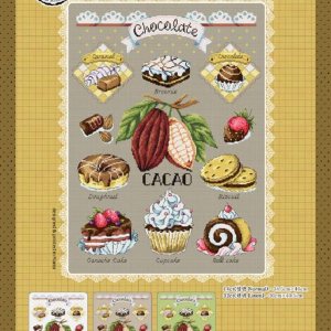 SO-G149 – Folleto con patrón de punto de cruz SODA, auténtico diseño de punto de cruz coreano, tabla de patrones de punto de cruz, color impreso en SO-G149 – Folleto con patrón de punto de cruz SODA, auténtico diseño de punto de cruz coreano, tabla de patrones de punto de cruz, color impreso en