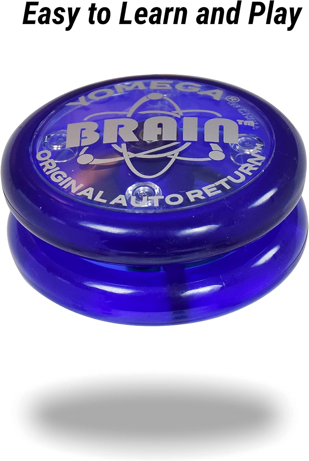 Yomega The Original Brain – Yoyo profesional para niños y principiantes, retorno automático sensible, yoyo perfecto para trucos de cuerda + 2