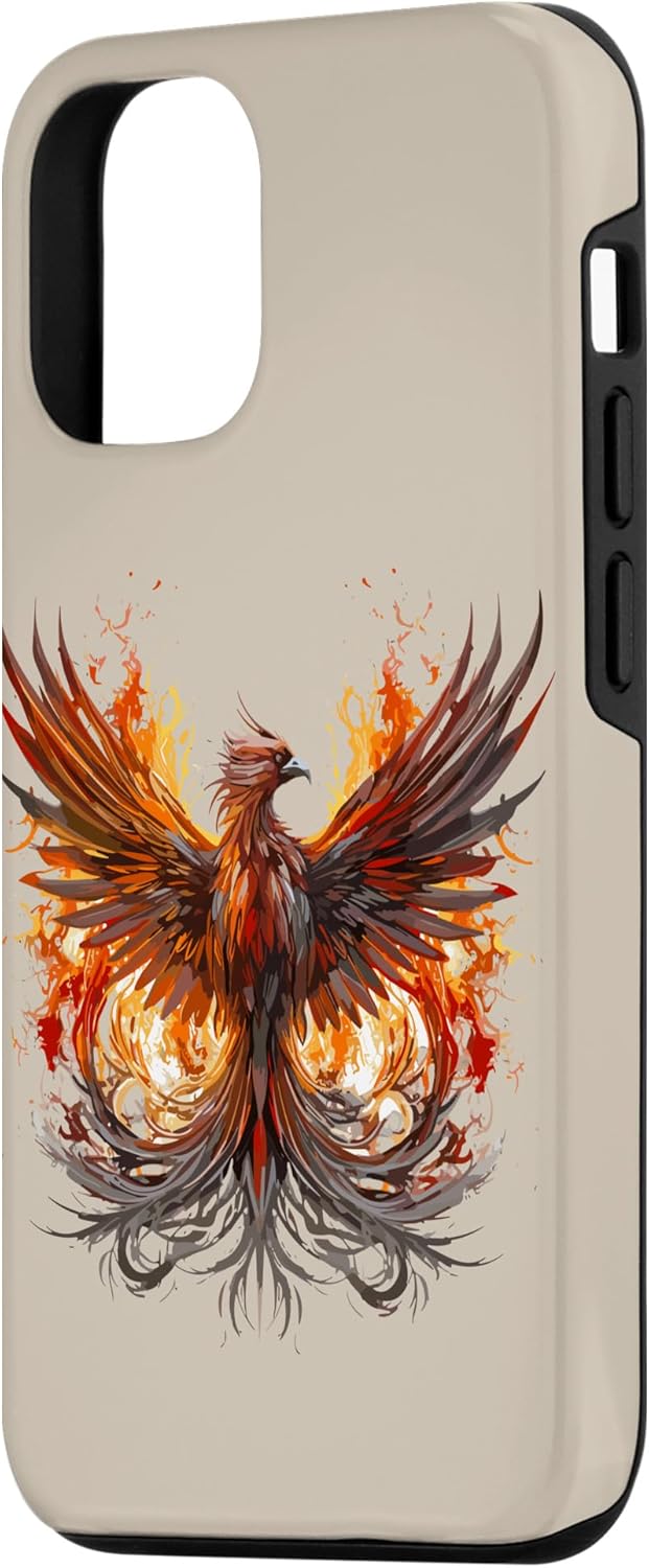 Funda para iPhone 13 Phoenix Rising From Ashes Resurrection Rebirth New Beginning