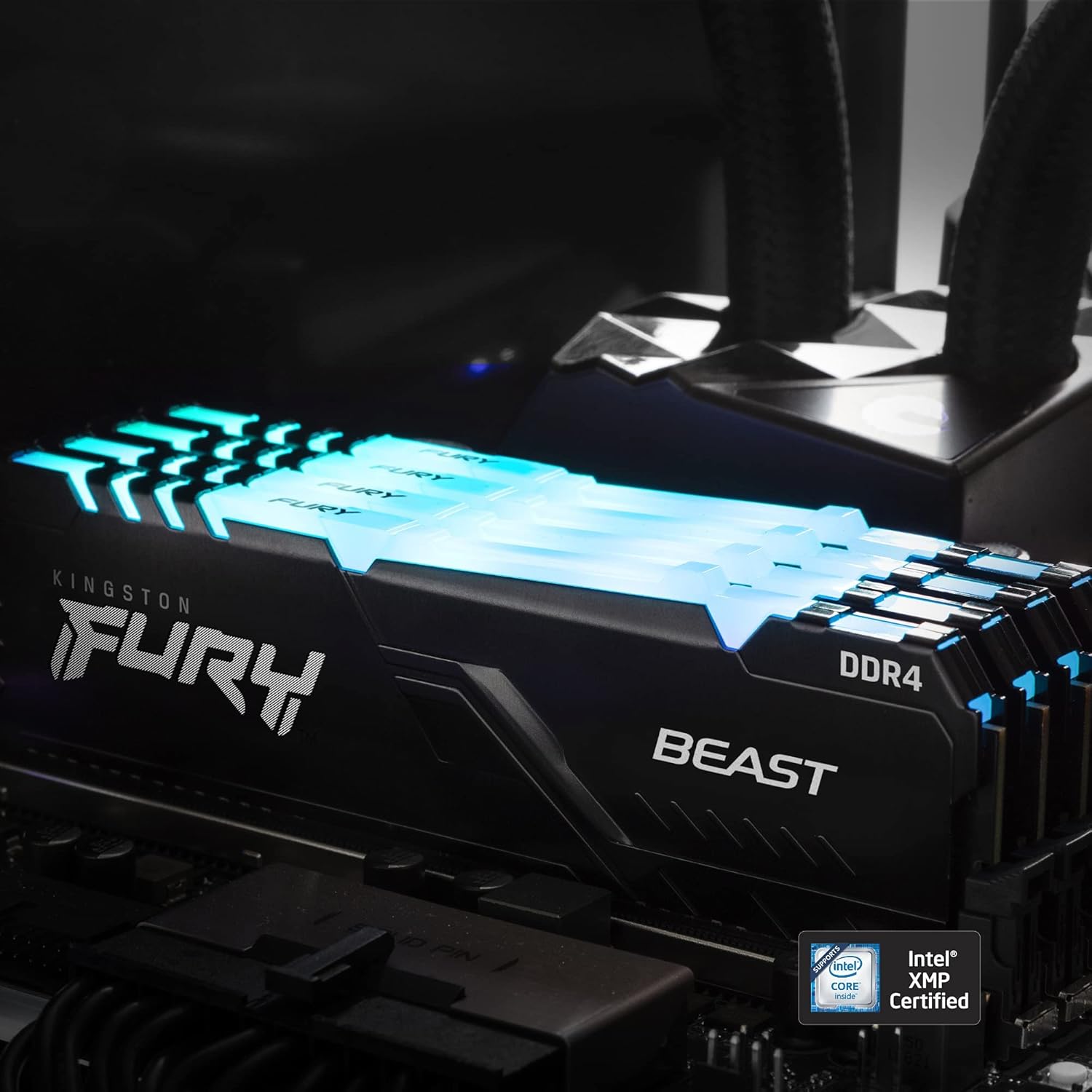 Kingston Fury Beast KF432C16BBA8 – Memoria de escritorio RGB 8 GB 3200 MHz DDR4 CL16