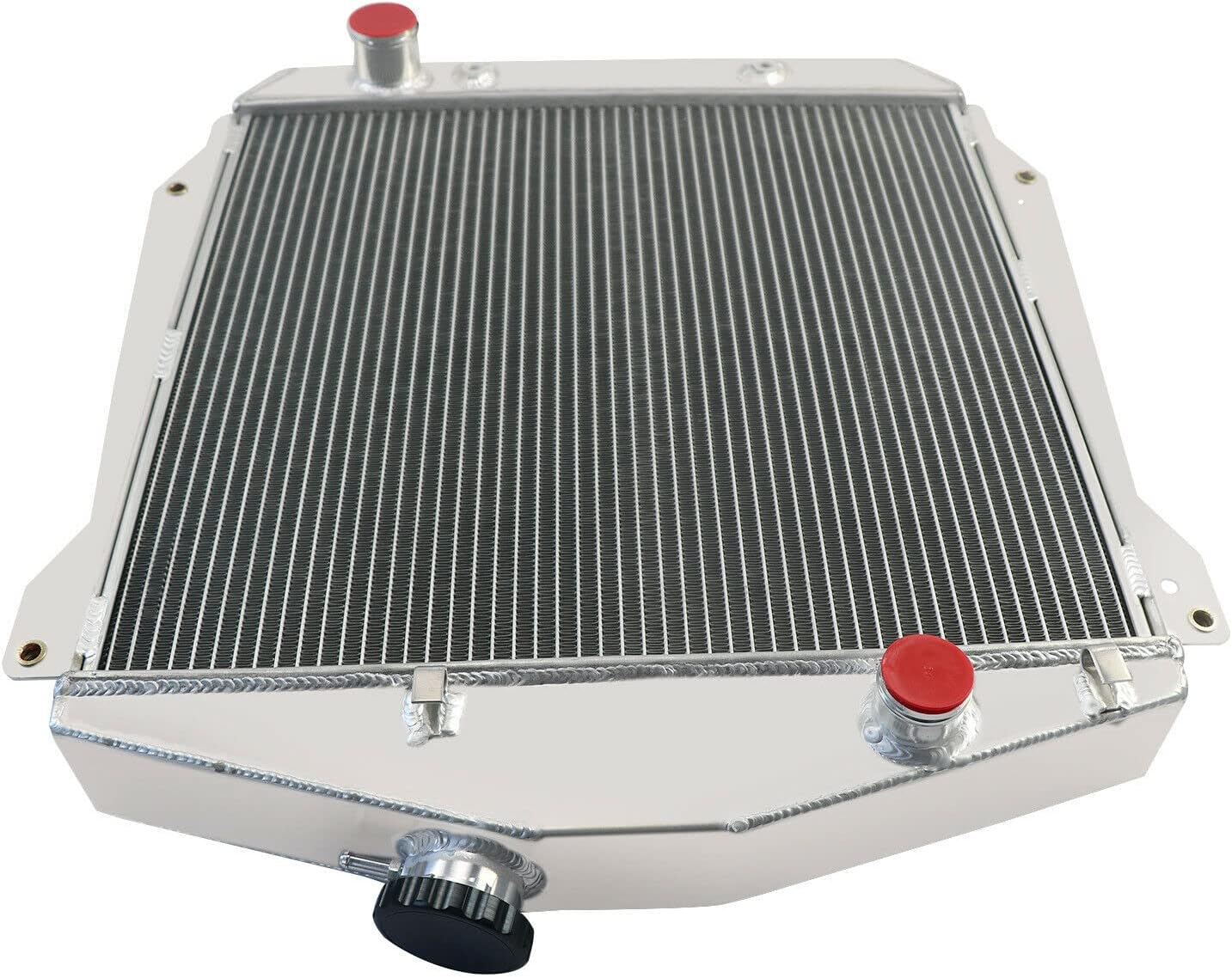 Radiador de aluminio de 4 filas para Chevy Fleetmaster Stylemaster Coupe Sedan 1943-1948