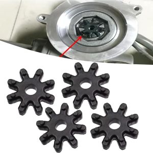 4 piezas de acoplamientos flexibles para automóvil, fundas de goma para volante de dirección, accesorios de columna de dirección electrónica, 4 piezas de acoplamientos flexibles para automóvil, fundas de goma para volante de dirección, accesorios de columna de dirección electrónica,