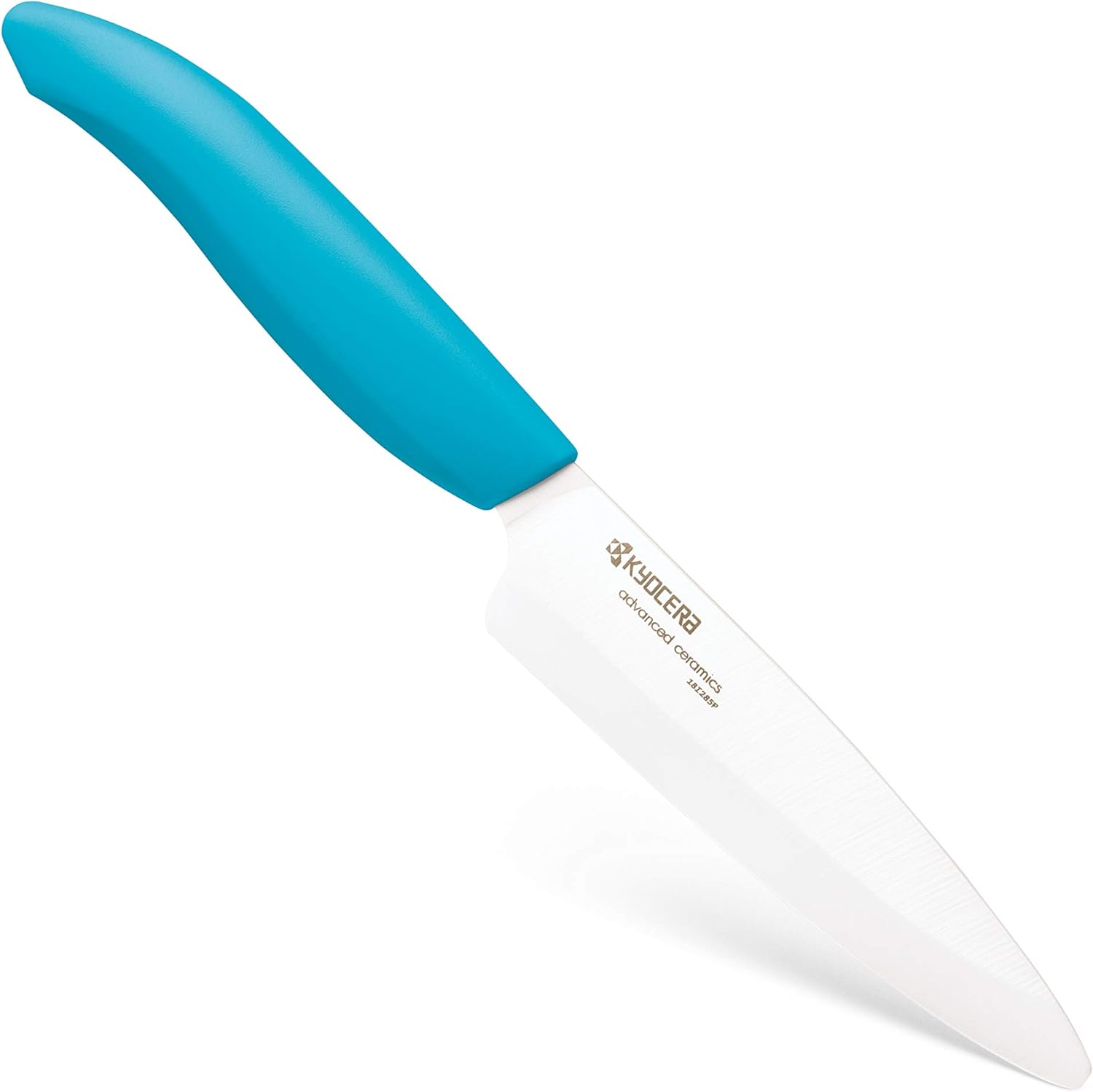 Kyocera Revolution Series – Cuchillo utilitario de 4-14 pulgadas, mango azul