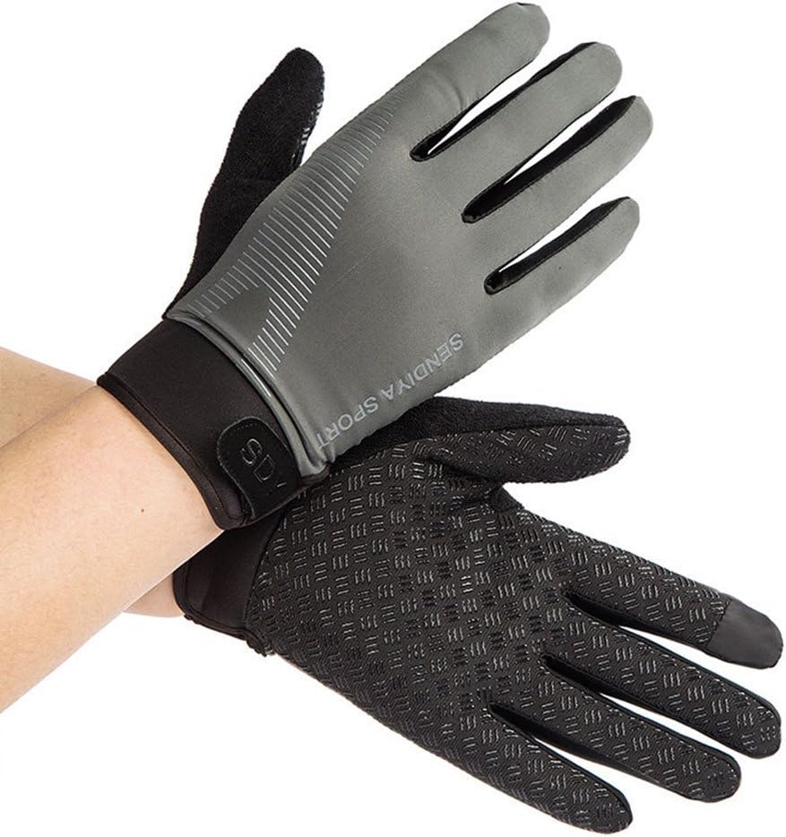 Guantes de entrenamiento, protección completa de la palma y agarre extra, guantes de esgrima de pesca para gimnasio para levantamiento de pesas,