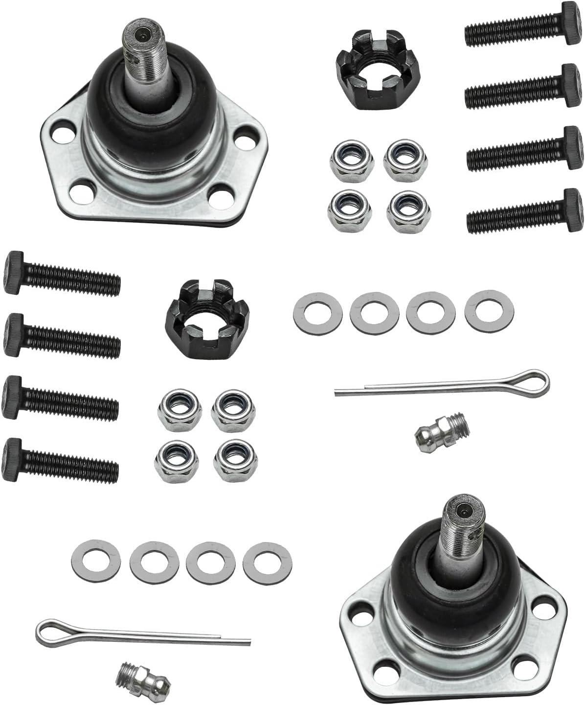 Detroit Axle – Rótulas delanteras de 4 piezas para Chevy Malibu Blazer Impala S10 Monte Carlo LLV EL Camino GMC Jimmy Buick Lesabre Electra Regal