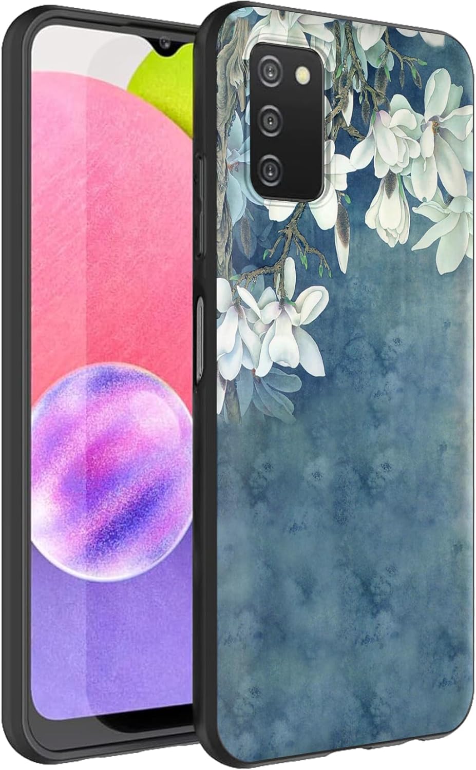 Starhemei Funda para Galaxy A03S, Edición de EE. UU. Funda Samsung Galaxy A03S, TPU suave y delgada con absorción de golpes para Samsung Galaxy A03S