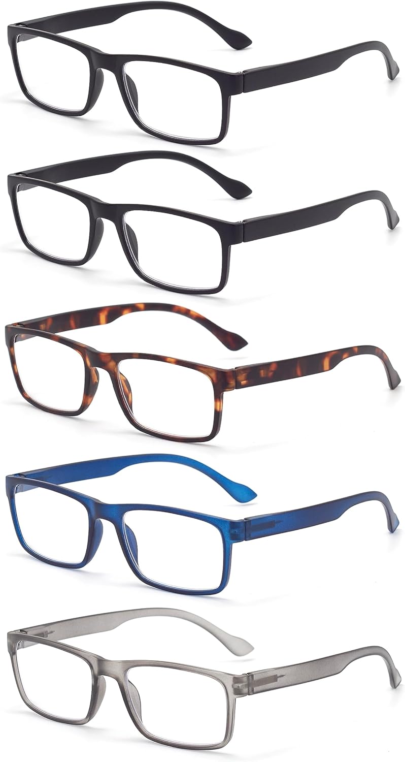 Muchos tipos de lentes de lectura para hombres y mujeres, lector de bisagra de resorte, bloqueo de luz azul o lente transparente para S___