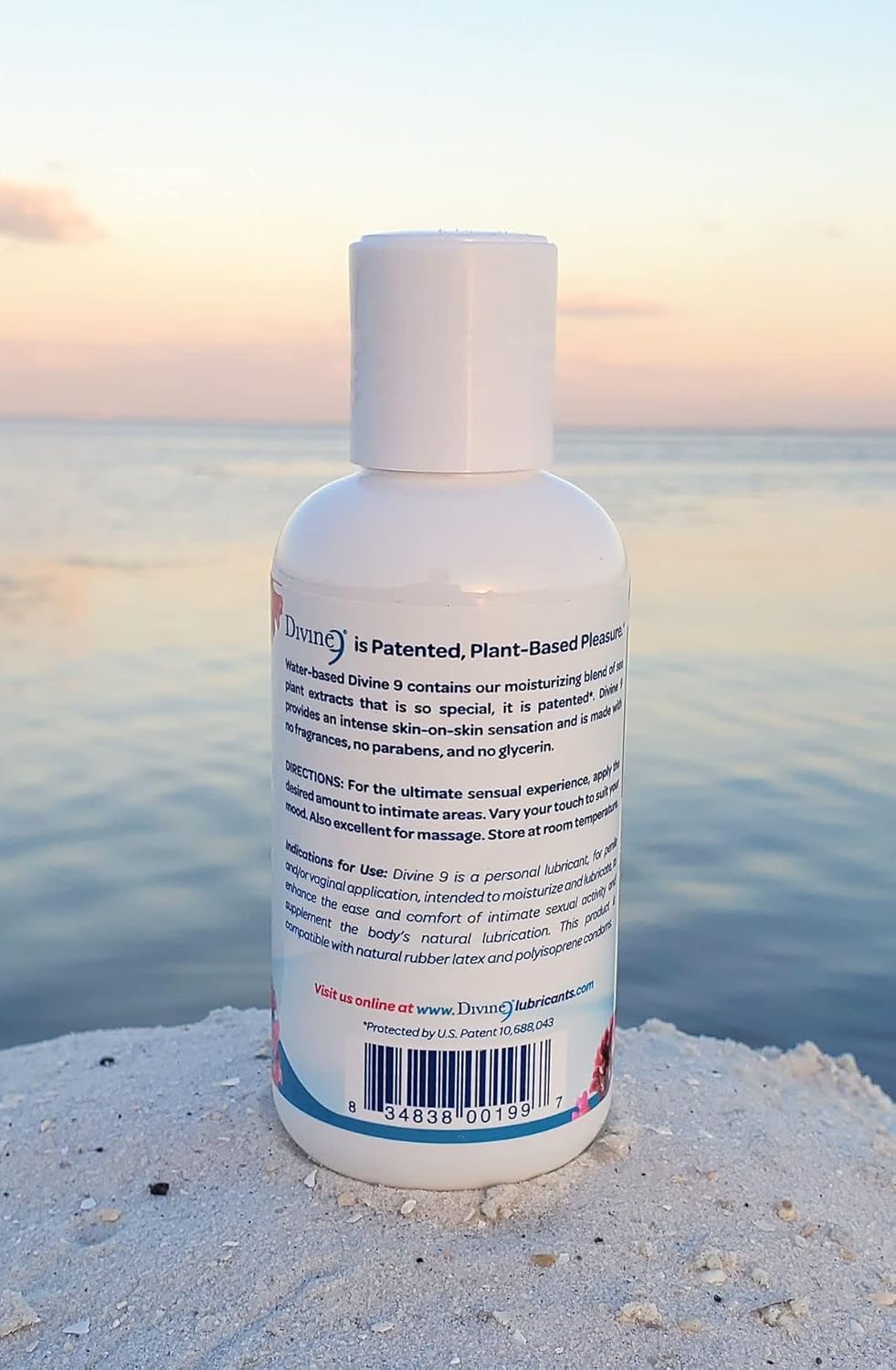 Divine 9 Carrashield Labs Inc. 82237 Lubricante a base de agua 3.4 fl oz