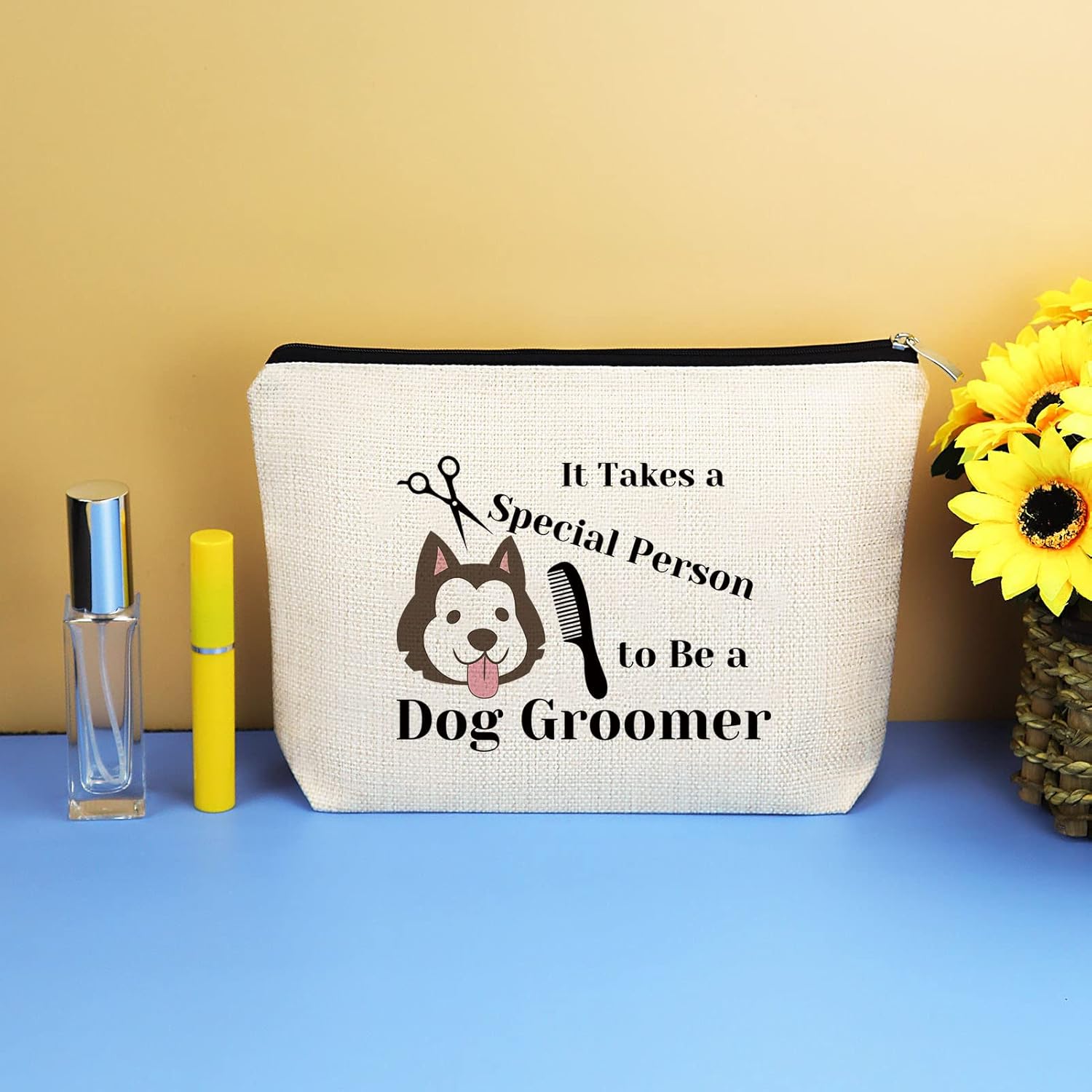 Bolsa de maquillaje para perros, Regalo para amantes de los perros 830_NO2