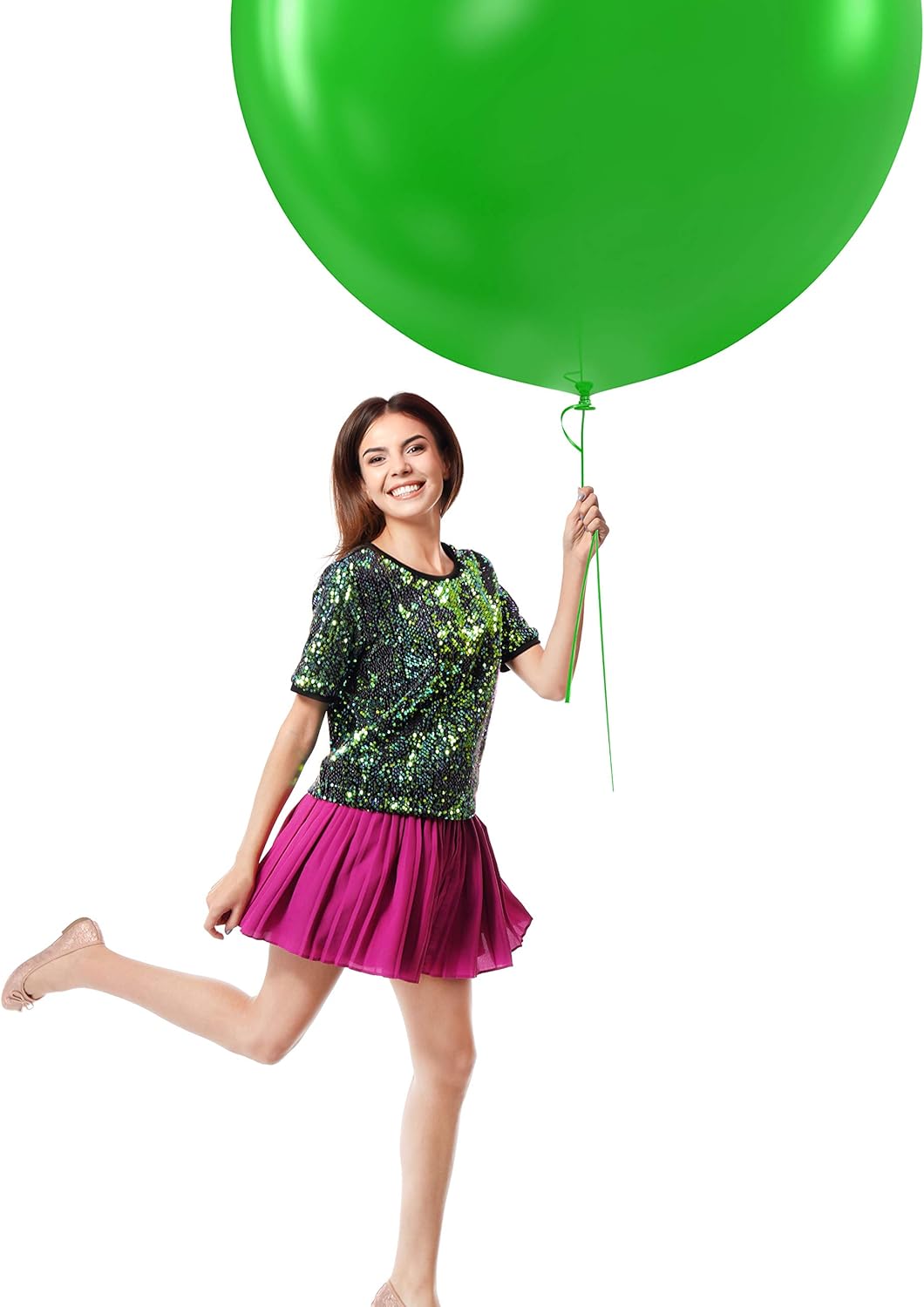 Globos gigantes de Prextex 8 globos gigantes de 91cm para sesión de fotos, bodas, fiesta para recién nacido, fiesta de cumpleaños y decoración de