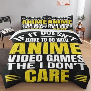 Juego de funda de edredón, juego de ropa de cama vintage de anime I para niños y adultos, decoración de dormitorio, juego de funda de edredón retro Juego de funda de edredón, juego de ropa de cama vintage de anime I para niños y adultos, decoración de dormitorio, juego de funda de edredón retro