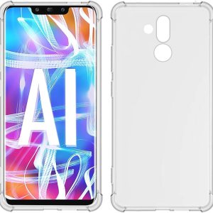 USTIYA Funda para Huawei Mate 20 Lite Clear TPU Cuatro Esquinas Funda Protectora Transparente Suave Funda USTIYA Funda para Huawei Mate 20 Lite Clear TPU Cuatro Esquinas Funda Protectora Transparente Suave Funda