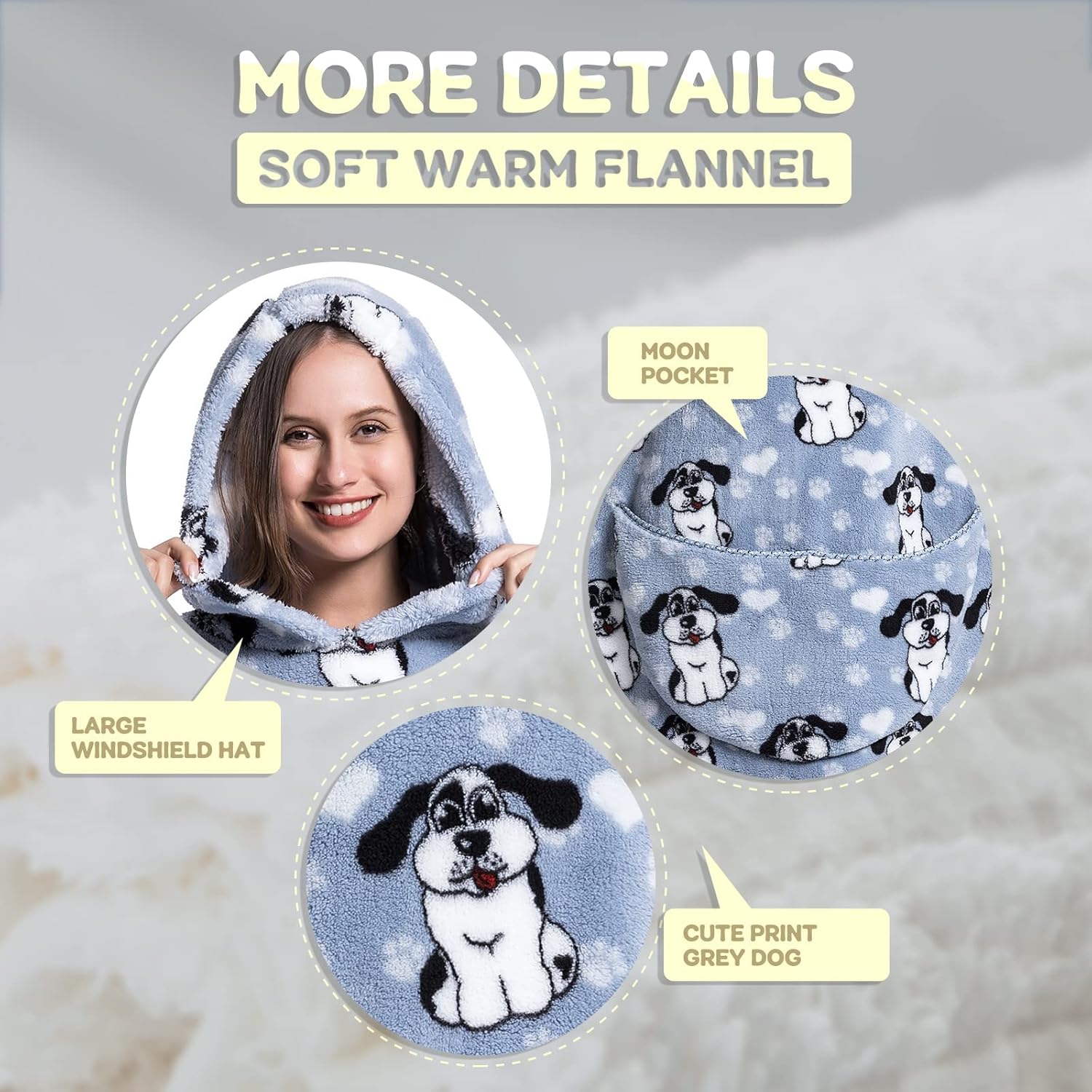 JULGIRL Manta de gran tamaño para mujeres y hombres, forro polar Sherpa gruesa y cálida con capucha con bolsillo gigante, súper acogedora, manta